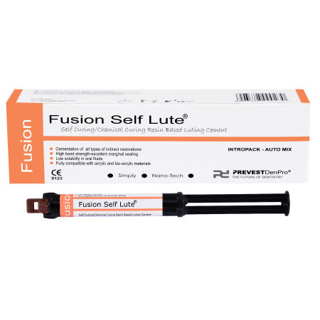 歯科インレー用歯科用接着材 - Fusion Self Lute - PREVEST DENPRO LIMITED - 歯科アンレー用 / 歯冠用 / 歯科用ブリッジ用