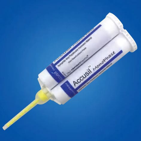 ビニールポリシロキサン歯科材料 - ACCUSIL MONOPHASE - PREVEST DENPRO LIMITED - 歯科用ブリッジ用 / 歯冠用 / 歯科インレー用