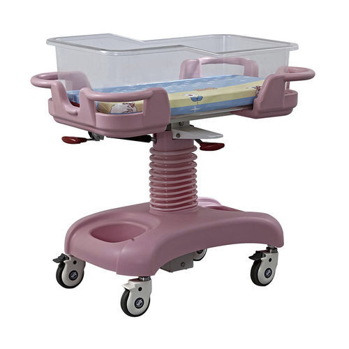 キャスター付き病院用バシネット - TH 203 - TingHui Medical Instrument - 高さ調節可能な / トレンデレンブルグ体位 / 逆トレンデレンブルグ体位