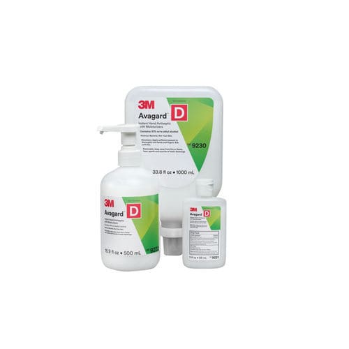 60%手指消毒剤 - Avagard™ - 3M Health Care - 500mL / 1000ml / 80ml