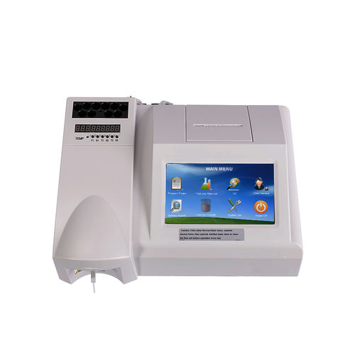 半自動生化学分析装置 - ZC3002B1   - Jiangsu Zecen Biotech Co., Ltd - 卓上 / セル / タッチパネル付き