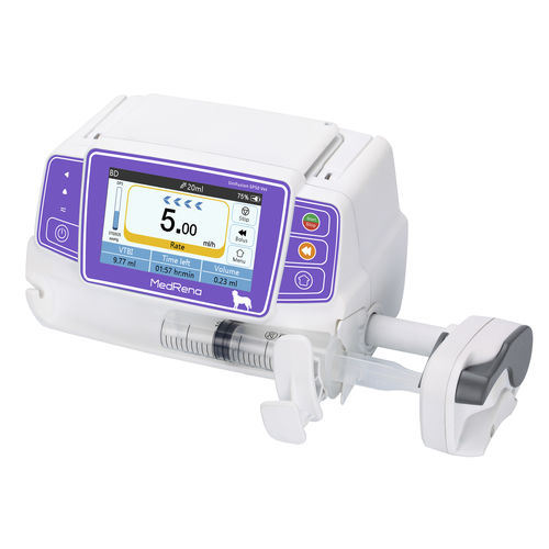 獣医用シリンジポンプ - UniFusion SP50  - MedRena Biotech - 1チャンネル / プログラム可能 / 自動