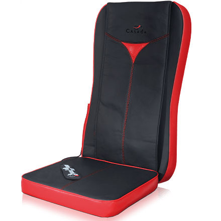振動マッサージチェアカバー - Quattromed III - Casada International - 加熱