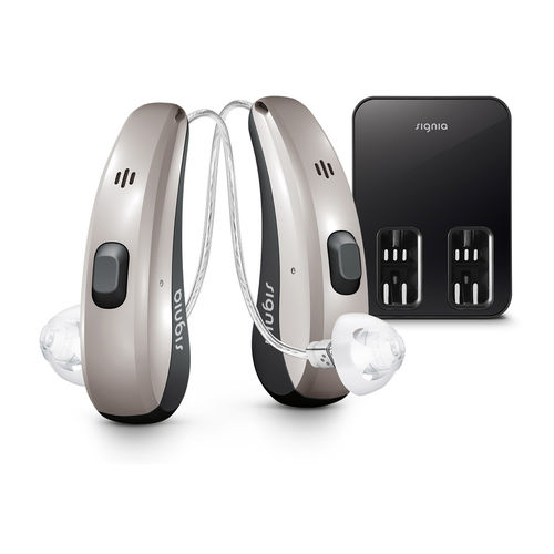 小型RIC補聴器 - Pure™ Charge&Go Nx - Signia - 遠隔操作