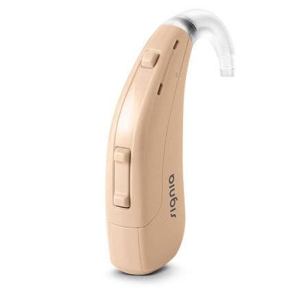 耳かけ型補聴器 - Intuis 3 series - Signia - 遠隔操作
