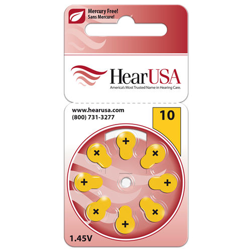 補聴器用バッテリー - HSA01080 - HearUSA
