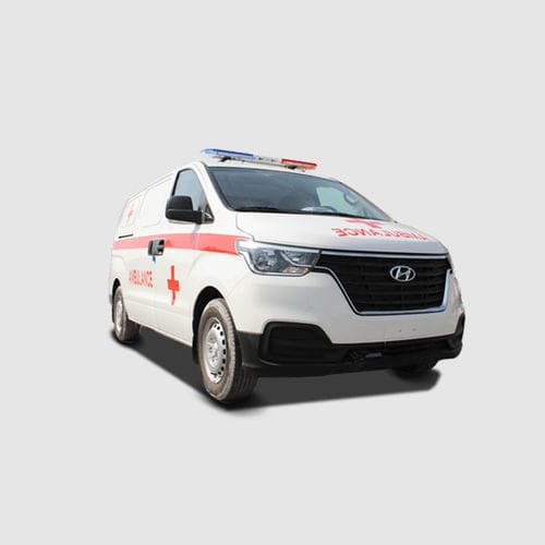 ワゴン車タイプ救急車 - Hyundai H1 - Abronn - 4x4 / 4ストレッチャー / 酸素療法付き