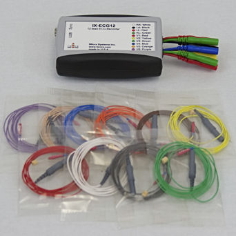 10チャンネル動物用ECGシステム - IX-ECG12-SA - iWorx - 小動物用