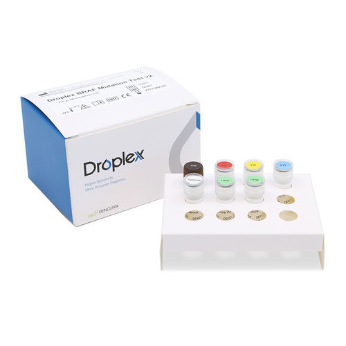 BRAF移動用検査キット - Droplex v2 - Gencurix - 甲状腺癌用 / 遺伝子突然変異用 / 腫瘍学