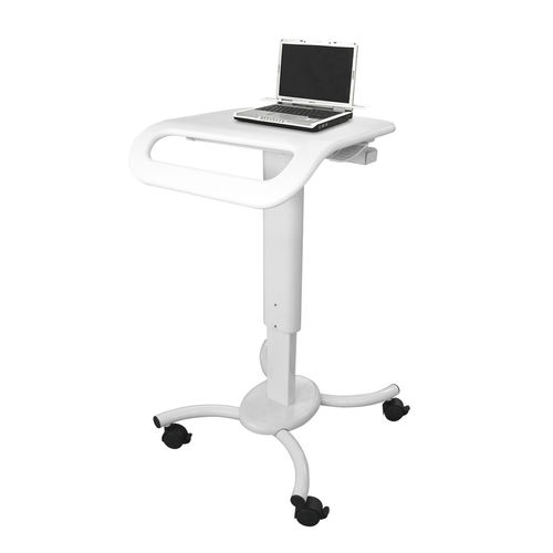 医療ディスプレイ用カート - 933DA - Diwei Industrial Co., Ltd. - 医療用 / 貯蔵 / ラップトップコンピューター用ホルダー付