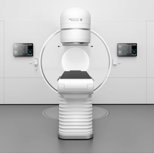 画像誘導放射線療法直線加速装置 - uRT-linac 306 - Shanghai United Imaging - ロボット化した位置決めテーブル付き / 内蔵CTスキャナー付き / マルチリーフコリメータ