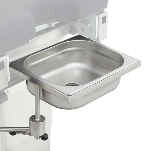 診察用アームチェア用洗面器スタンド - OT60.11 - Inspital Medical Technology - ステンレススチール製