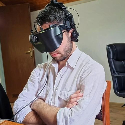 没入型VRゴーグル -  NeuroOptima - ZARYA - 認知リハビリテーション / 不安対処用 / 鬱病管理用