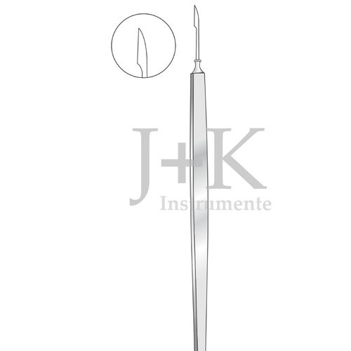 眼科用ナイフ -   (E1-1057) - J+K Chirurgische Instrumente