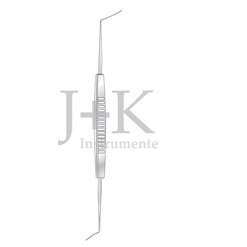 眼科用スパチュラ - (E1-1045) - J+K Chirurgische Instrumente - ダブル / ステンレススチール製