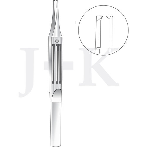 眼科手術用マイクロ鉗子 - E3-3059,3060 - J+K Chirurgische Instrumente - 縫合 / 平 / ステンレススチール製