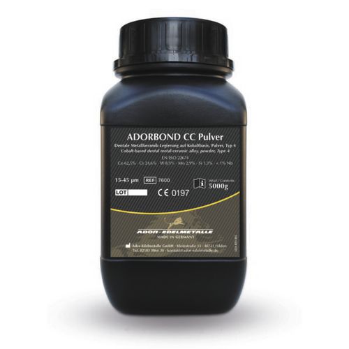セラミック製歯科材料 - ADORBOND CC - Ador-Edelmetalle GmbH - 合金製 / 金属製 / 歯科技工室用