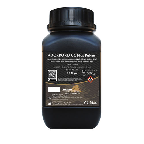 セラミック製歯科材料 - Adorbond CC Plus - Ador-Edelmetalle GmbH - 金属製 / 歯の修復用 / 鋳造