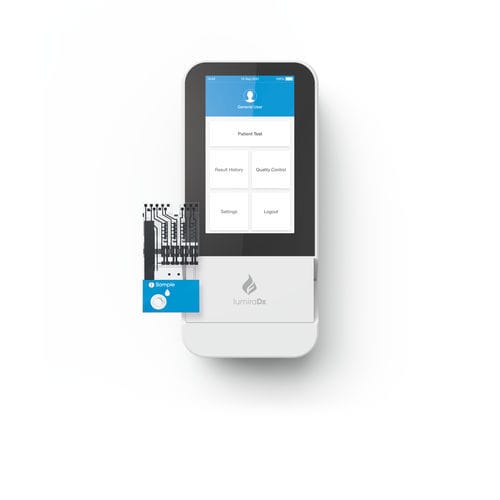 免疫分析POC分析装置 - LumiraDx - 自動 / 蛍光線 / 感染病用