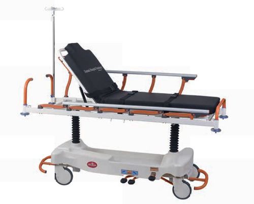 輸送用ストレッチャー - AD-227.H  - DUMAN HOSPITAL FURNITURE - 油圧式 / 高さ調節可能な / 背もたれ調節可能な