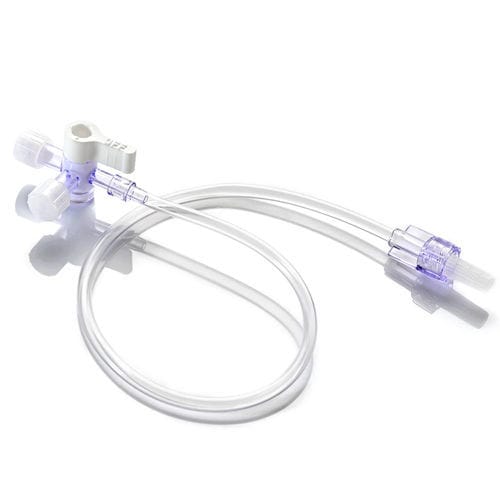 2方向輸液延長ライン - 41.10.21 series - SCW medicath - LUER®-lock