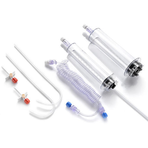 血管造影用シリンジ - 42.16.10000 - SCW medicath - コントラスト製品用 / 200ml / ガラス製