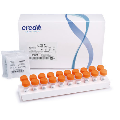 感染病用迅速検査キット - VitaPCR™ Flu A B Assay - Credo Diagnostics Biomedical Pte Ltd - インフルエンザ用 / 肺炎 / インフルエンザA型
