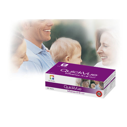 感染病用迅速検査キット - QuickVue  - Quidel Eye Health - 抗原 / インフルエンザA型 / インフルエンザB型