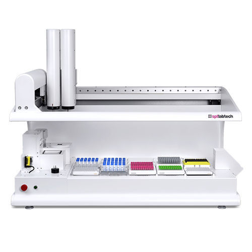 管の取り扱いよう研究室用オートマトン - BioMicroLab XL100 - SPT Labtech - 卓上 / モジュール式