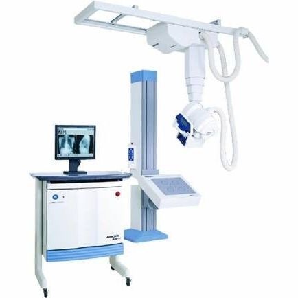 デジタルX線撮影装置 - KDR-200 - Shenzhen Kenid Medical Devices - 多目的X線撮影用 / 床置型ブッキ－ / 天井取り付け式伸縮チューブスタンド付き
