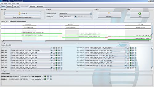 変異検出ソフト - Gensearch - PhenoSystems SA - 分析 / 診断用 / 実験用