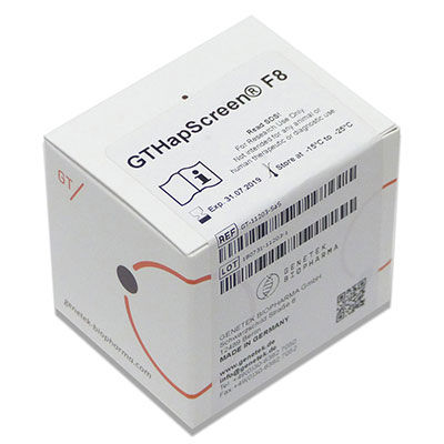 血友病A用迅速検査キット - GTHapScreen® F8 - Genetek Biopharma - 医療研究用 / 第VIII因子 / DNA用