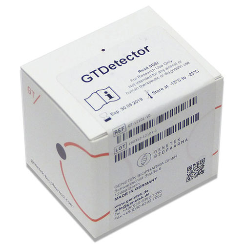 研究用検査キット - GTDetector - Genetek Biopharma - 法医学的応用 / 血液 / 唾液