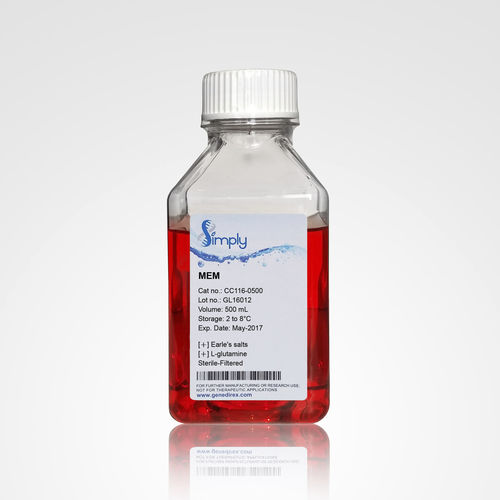 MEM試薬 - CC116-0500 - GeneDireX, Inc. - 科学研究用 / 細胞培養用 / 液体