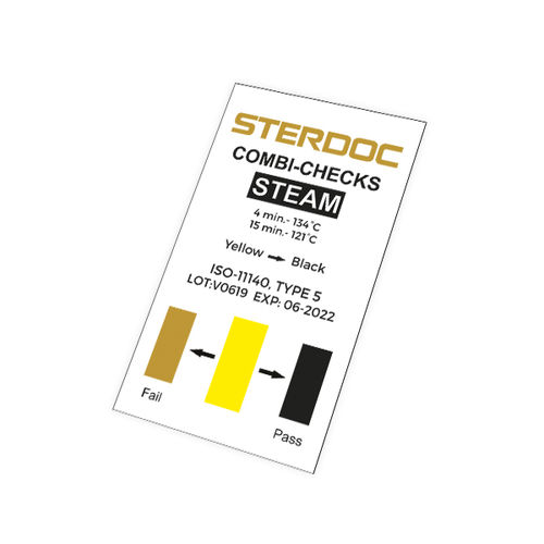 蒸気滅菌用生物指標 - Combi-Checks 121/134 - Sterdoc - 医療用
