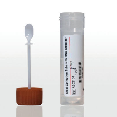 DNA浄化採取チューブ - 1038111 series - Invitek Molecular - 円筒形 / 大便 / プラスチック製