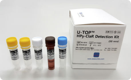 診断用試薬キット - U-TOP™ HPy-ClaR - SEASUN BIOMATERIALS INC. - 細菌