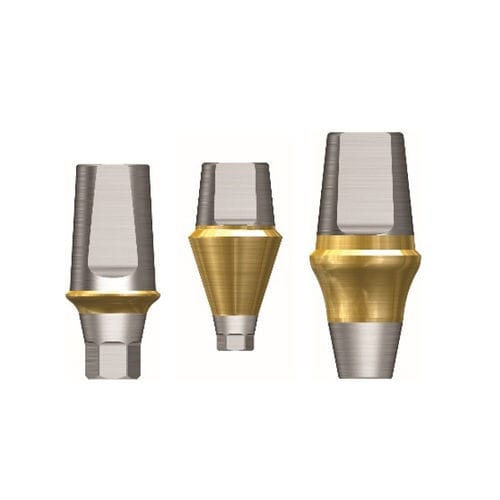 チタン製インプラントアバットメント - Osstem Implant France - インターナル六角形 / 外部 / ストレートタイプ