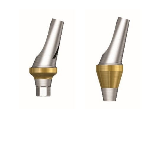 チタン製インプラントアバットメント - Osstem Implant France - 外部 / 内側 / 角度付き