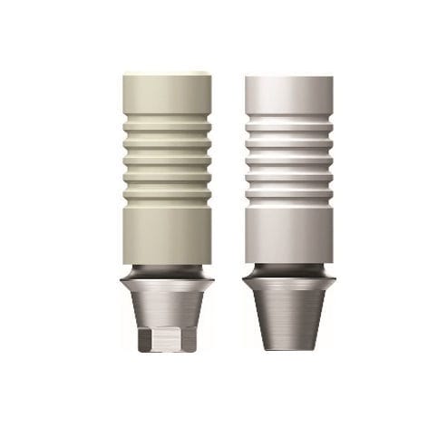 チタン製インプラントアバットメント - GoldCast - Osstem Implant France - インターナル六角形 / 外部 / ストレートタイプ