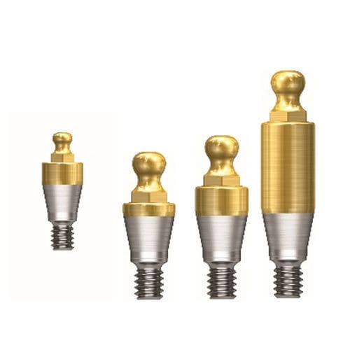 チタン製インプラントアバットメント - O-Ring - Osstem Implant France - 内側 / ストレートタイプ / スクリュー