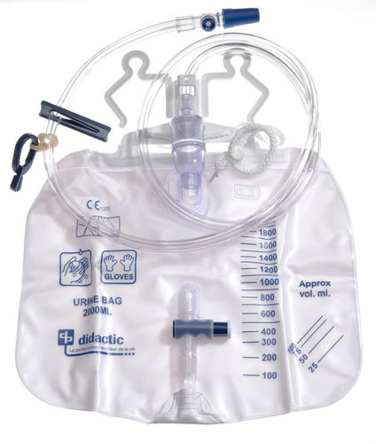 尿ドレナージセット - COL2CCGS - 2L - DIDACTIC - 目盛り付き