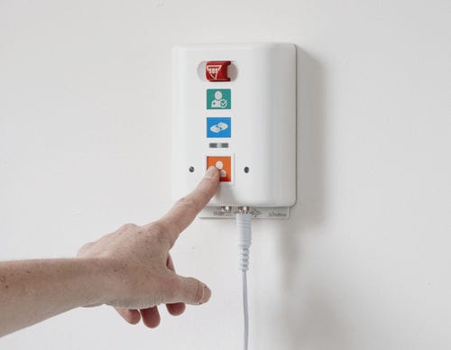 ベッド用ナースコール システム - EkoCare® - Multitone Elektronik International GmbH - IP / 錯乱発作用 / ラジオ波