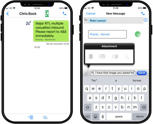 管理用iOS アプリケーション - Multitone Elektronik International GmbH - 安全 / 医療用 / 病院用