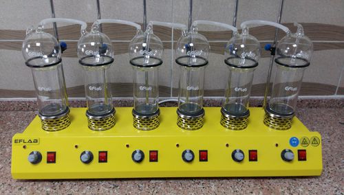 手動酸分解ユニット - EFLAB - 研究所用