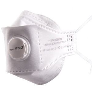 FFP3マスク - FS NR D - RSG Safety - ラテックス不使用 / 呼気弁付き / ハーフフェイス