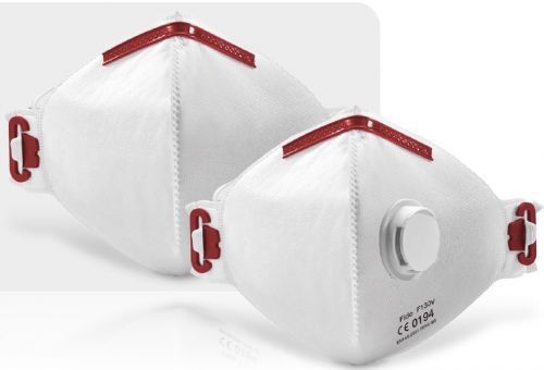 FFP3マスク - F130 - FIDO MASKS CO., LTD. - ラテックス不使用 / 呼気弁付き / 排気弁なし