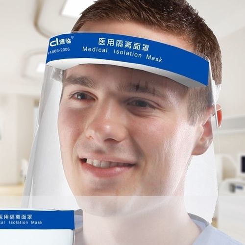 全面フェイスシールド - 101190 - Guangzhou Orcl Medical - 大人用 / ユニセックス / 使い捨て