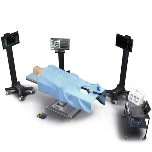 蘇生用シミュレーター - AngioVision HYBRID - MedVision Group - 血管造影 / 手術用 / ワークステーション