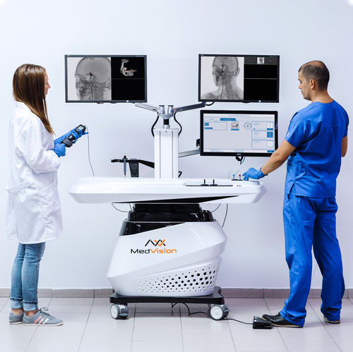 医療訓練用シミュレーター - AngioVision STANDARD - MedVision Group - 血管造影 / 移動式 / ワークステーション